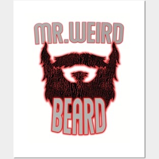 MR. WEIRD BEARD Posters and Art